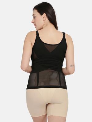 black nylon body suit shapewear - 17091961 - Standard Image - 3