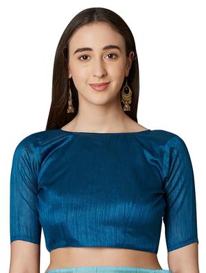 pastel printed saree with blouse - 17091979 - Standard Image - 3