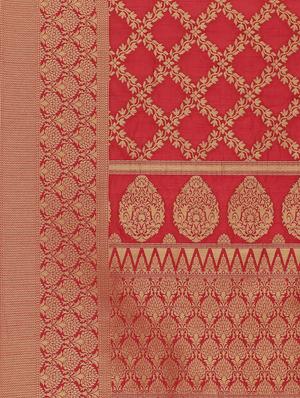 self design banarsi saree with blouse - 17092020 - Standard Image - 5