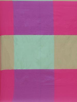 color block woven saree with blouse - 17092029 - Standard Image - 5