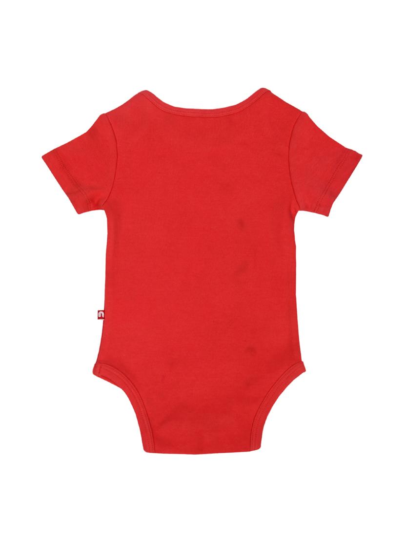 red cotton rompers onesies and romper - 17092126 - Zoom Image - 2