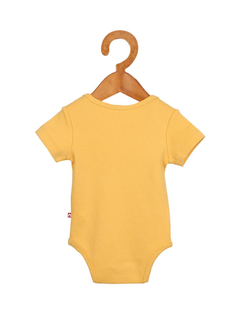 yellow cotton rompers onesies and romper - 17092128 - Zoom Image - 2