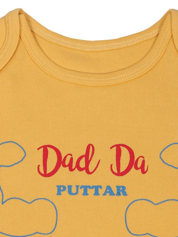 yellow cotton rompers onesies and romper - 17092128 - Zoom Image - 3