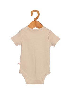 beige cotton rompers onesies and romper - 17092132 - Standard Image - 2