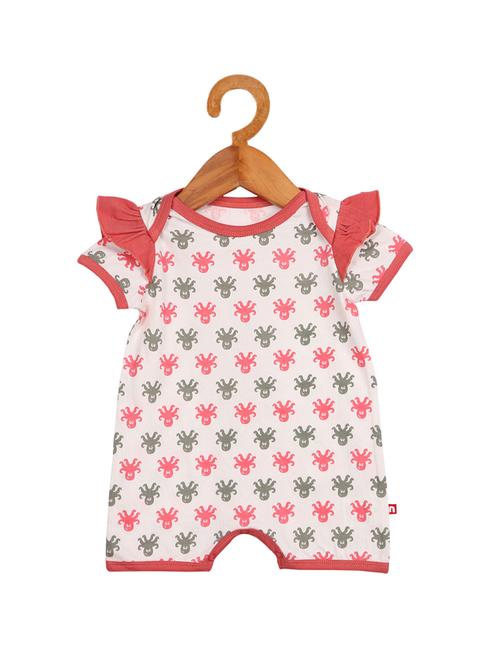 red cotton rompers onesies and romper - 17092133 - Standard Image - 1