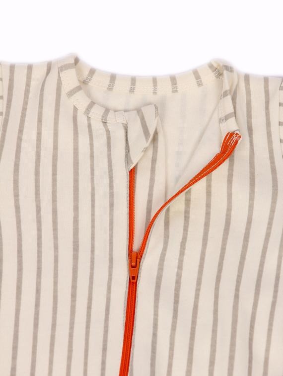 white cotton romper - 17092138 - Zoom Image - 3