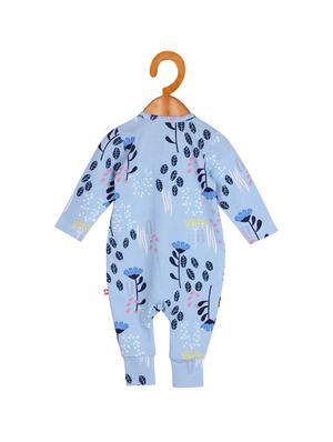 light blue cotton romper - 17092139 - Standard Image - 2