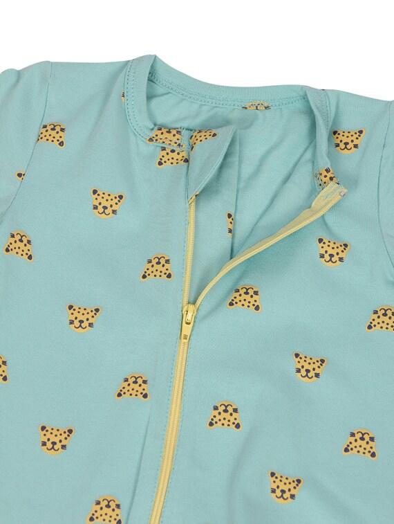 blue quirky print romper - 17092141 - Zoom Image - 3