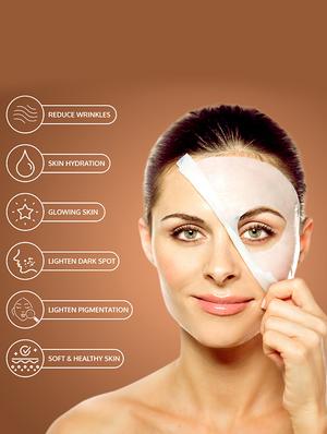 gemblue biocare strawberry+avocado facial sheet mask pack of 2 - 17092430 - Standard Image - 2