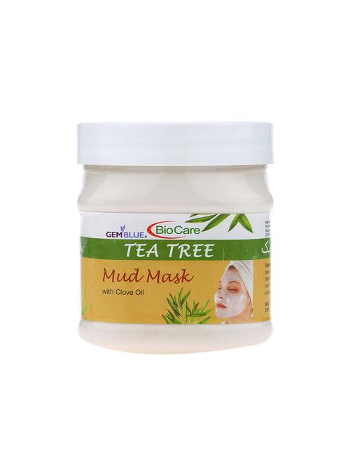 gemblue biocare tea tree mud mask 500 ml - 17092471 - Standard Image - 1
