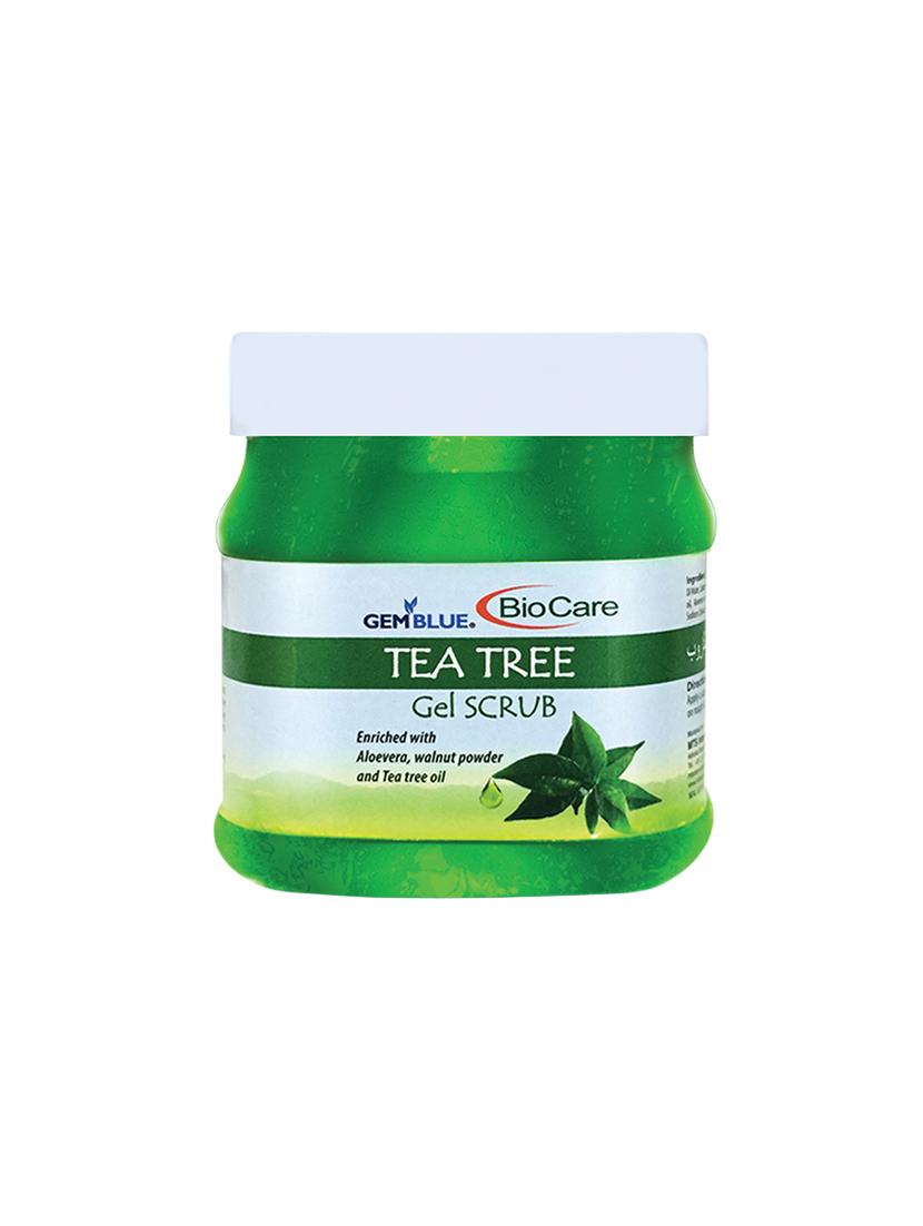 gemblue biocare tea tree gel scrub, 500ml - 17092500 - Zoom Image - 1