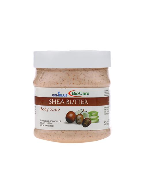 gemblue biocare shea butter body scrub, 500ml - 17092504 - Standard Image - 1