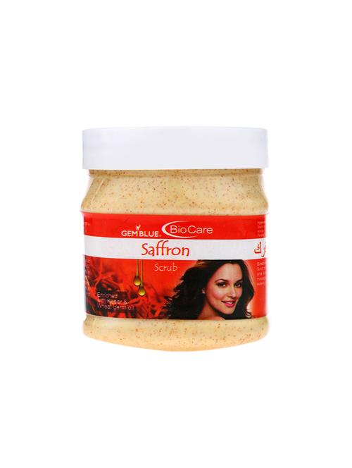gemblue biocare saffron scrub, 500ml - 17092507 - Standard Image - 1