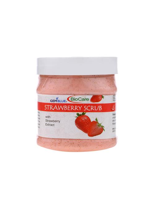 gemblue biocare strawberry scrub, 500ml - 17092508 - Very Small Image - 1