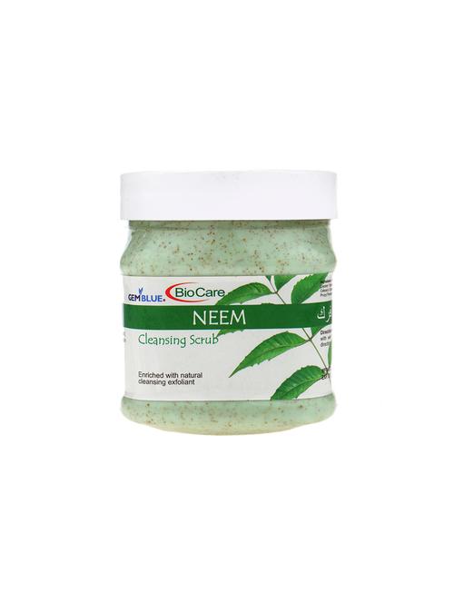 gemblue biocare neem cleasing scrub, 500ml - 17092521 - Standard Image - 1