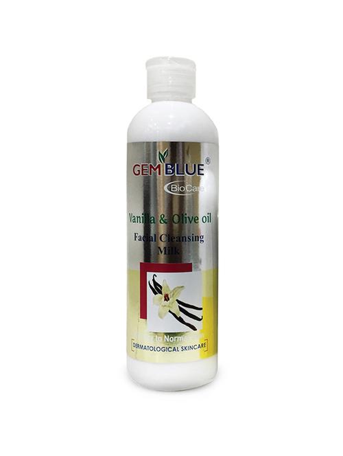 gemblue biocare vanilla and olive oil facial cleasing milk 400ml - 17092533 - Standard Image - 1
