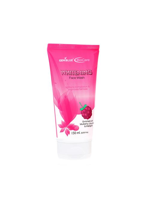 gemblue biocare whitening face wash 150ml - 17092544 - Standard Image - 1