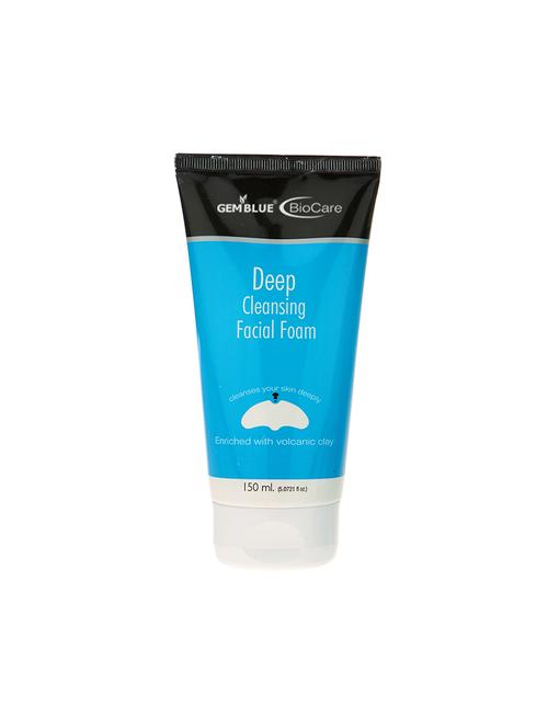 gemblue biocare deep cleasing facial foam 150ml - 17092551 - Very Small Image - 1