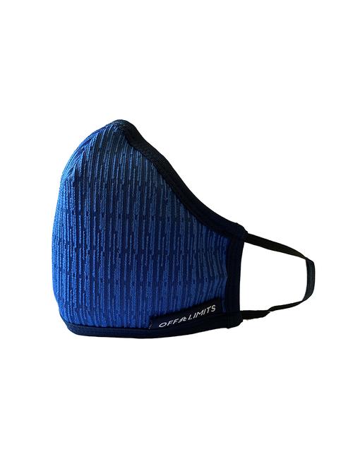 blue soft poly fabric antipollution men mask - 17092559 - Standard Image - 1