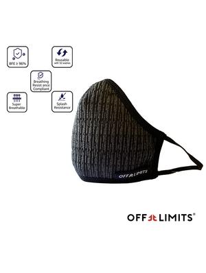 grey soft poly fabric antipollution men mask - 17092560 - Standard Image - 4