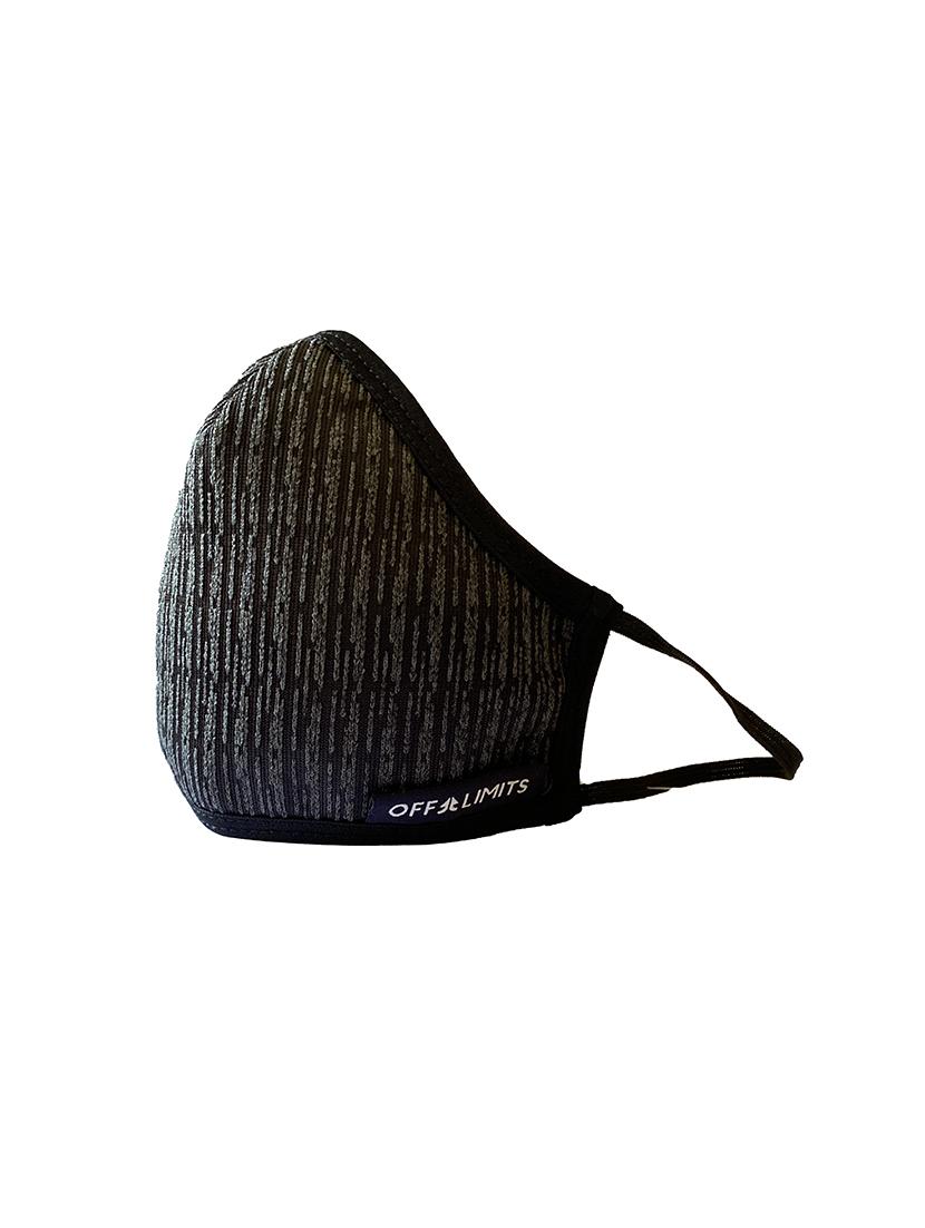 grey soft poly fabric antipollution men mask - 17092560 - Zoom Image - 1
