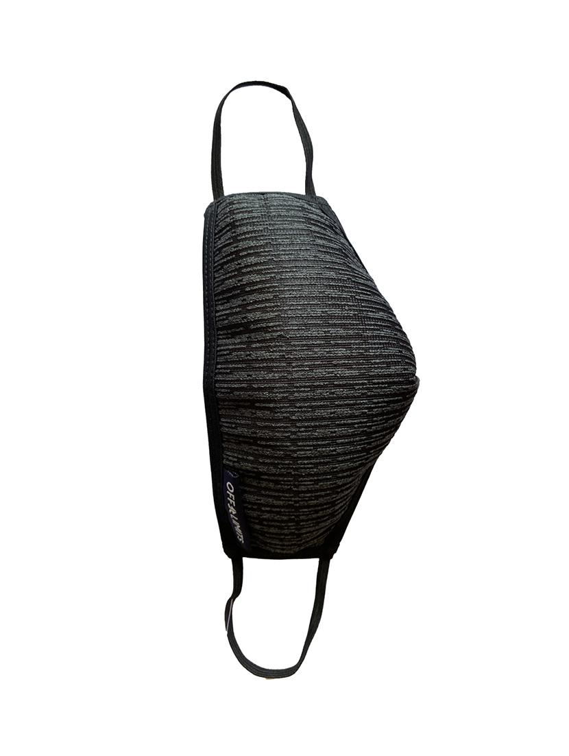 grey soft poly fabric antipollution men mask - 17092560 - Zoom Image - 2