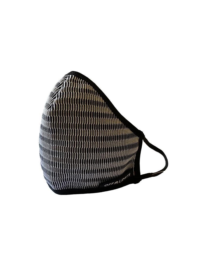grey soft poly fabric antipollution men mask - 17092561 - Zoom Image - 1