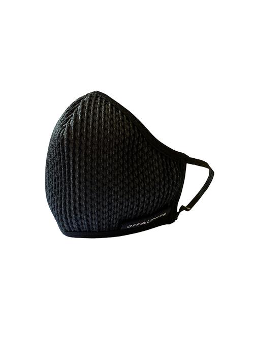 black soft poly fabric antipollution men mask - 17092562 - Standard Image - 1