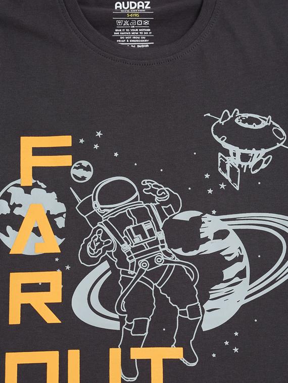black cotton t-shirt - 17092870 - Zoom Image - 3