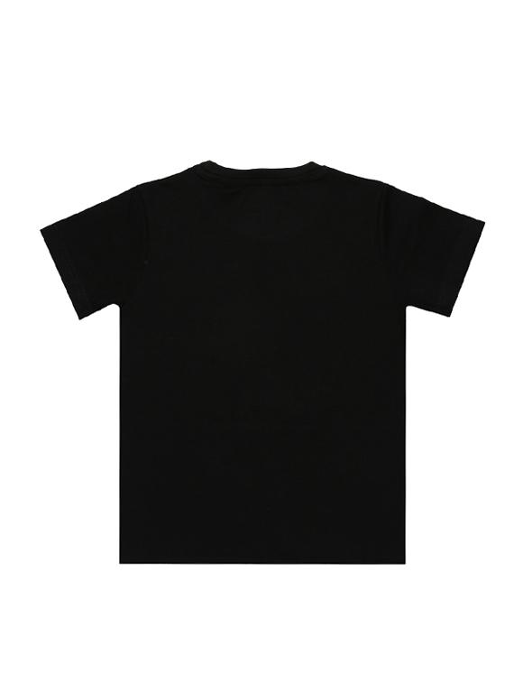black cotton tshirt - 17092912 - Zoom Image - 2