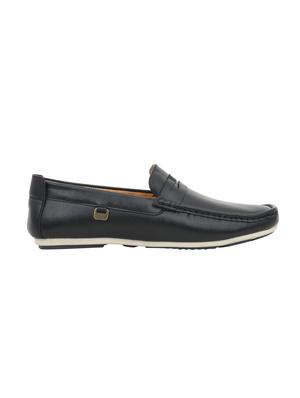 black slip on loafers - 17093726 - Standard Image - 2
