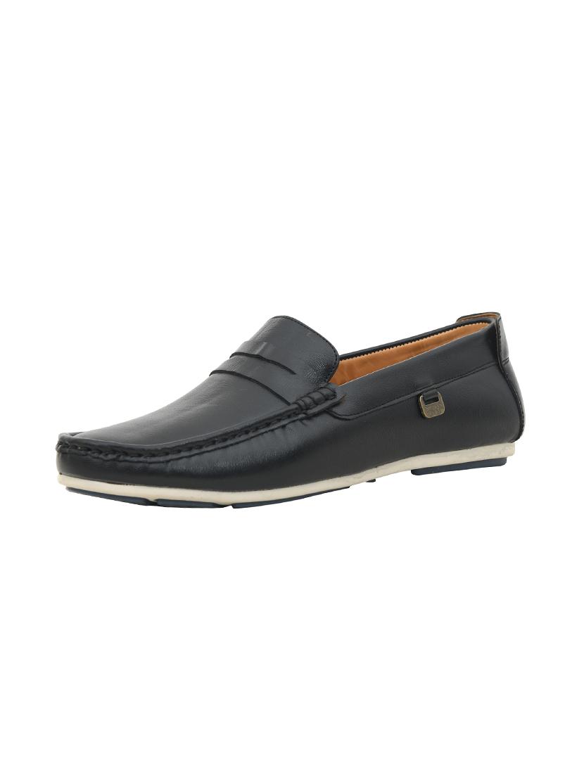 black slip on loafers - 17093726 - Zoom Image - 1