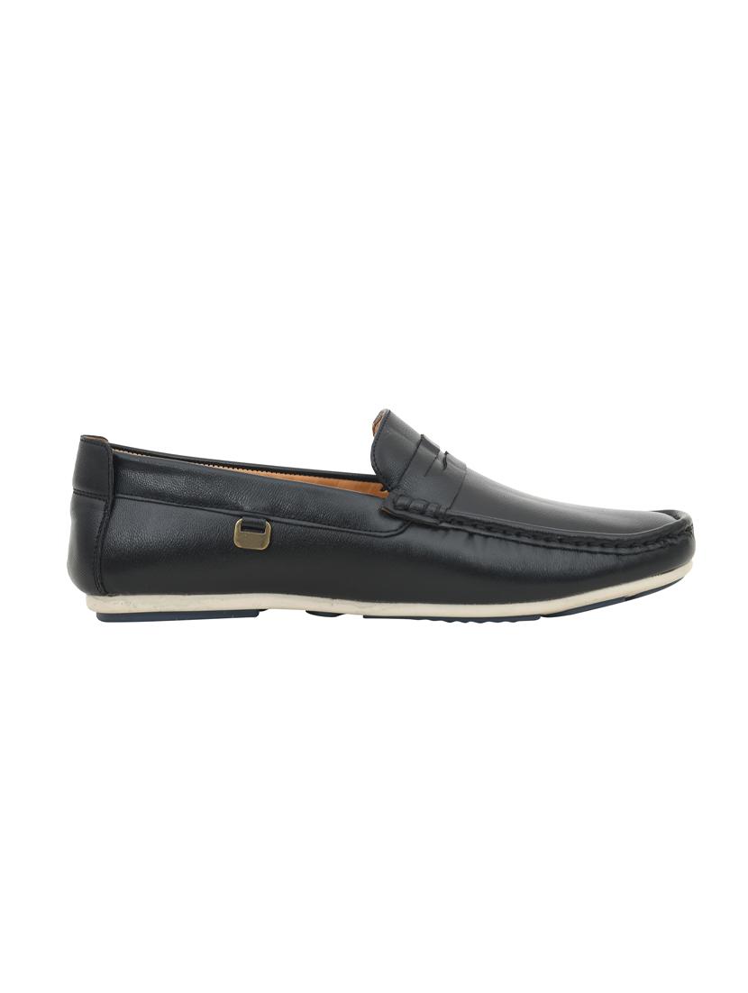 black slip on loafers - 17093726 - Zoom Image - 2
