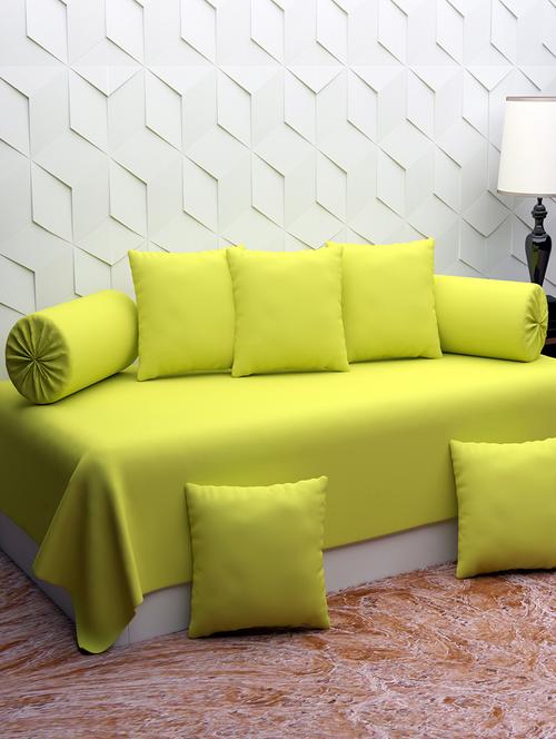 cotton diwan set (set of 8 pcs) - 17094149 - Standard Image - 1