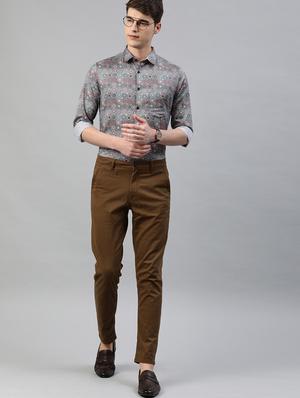 multi colored printed formal shirt - 17094526 - Standard Image - 4
