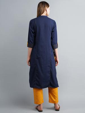 sold straight kurta - 17095694 - Standard Image - 3