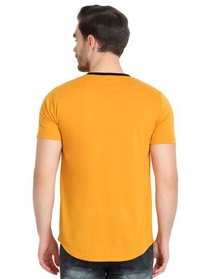 yellow solid t-shirt - 17095810 - Standard Image - 3