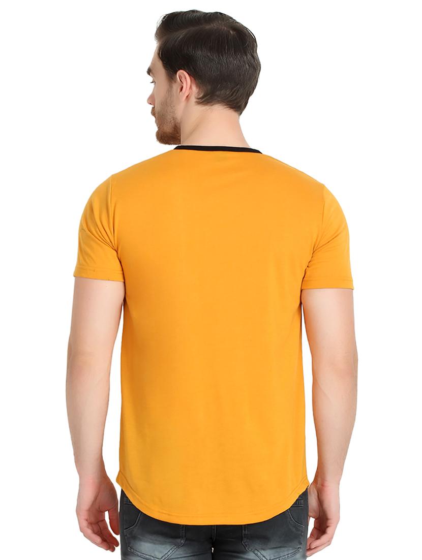 yellow solid t-shirt - 17095810 - Zoom Image - 3