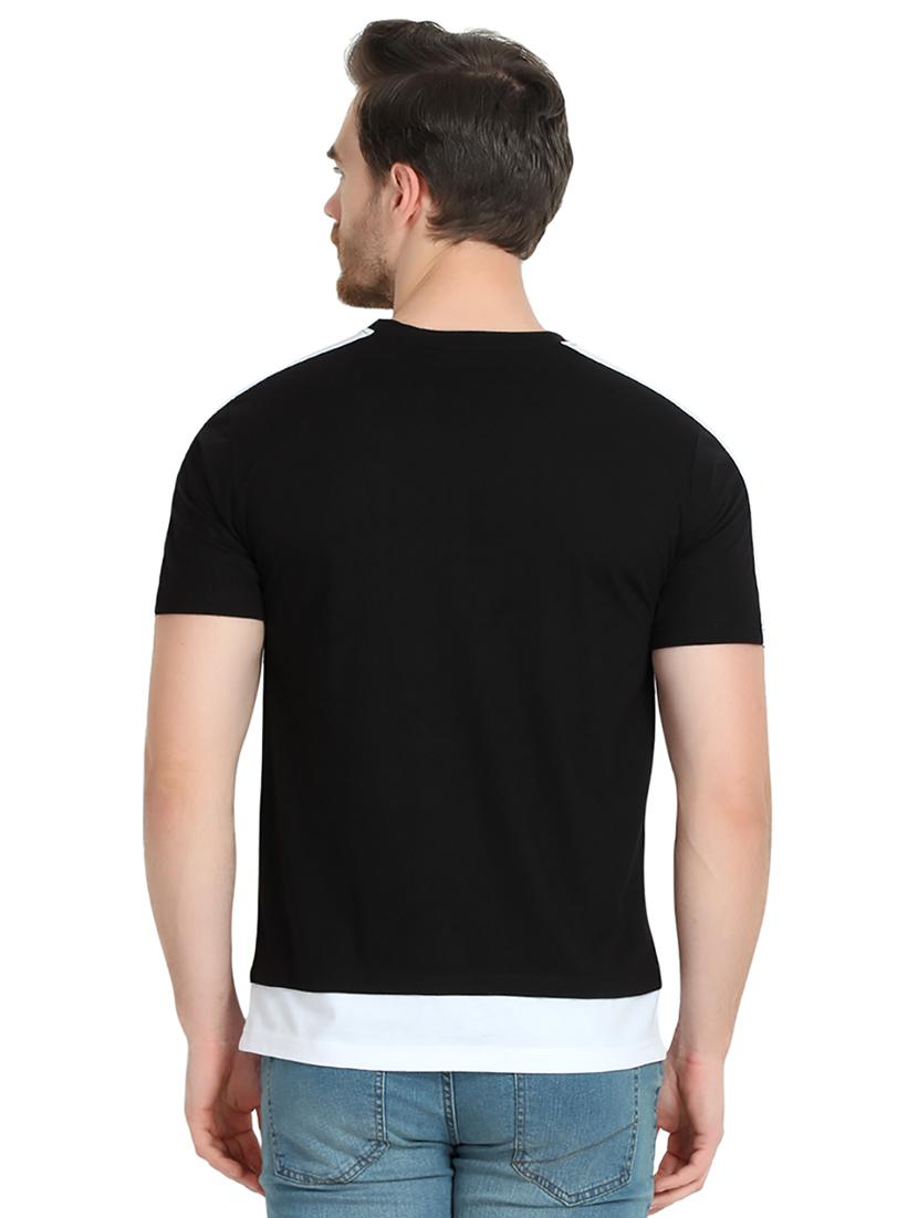 black cotton tshirt - 17095816 - Zoom Image - 3
