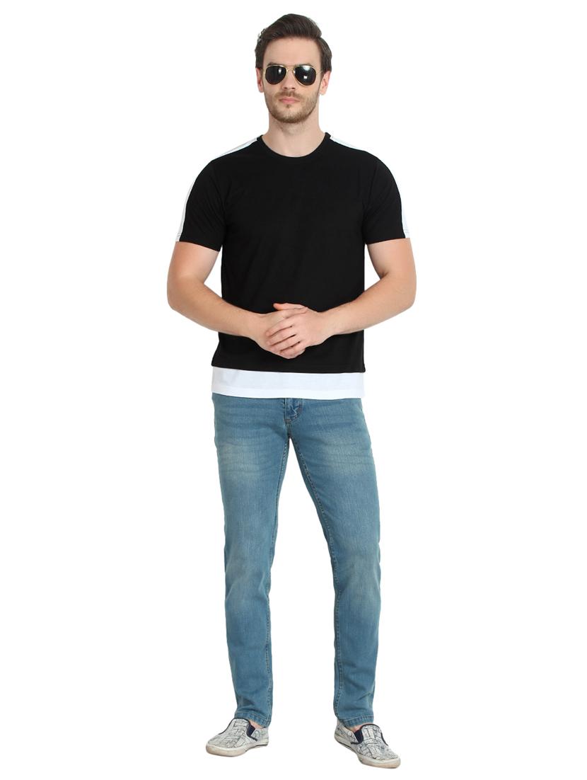 black cotton tshirt - 17095816 - Zoom Image - 4