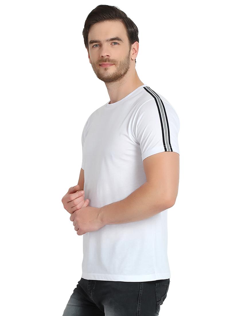 white cotton tshirt - 17095818 - Zoom Image - 2