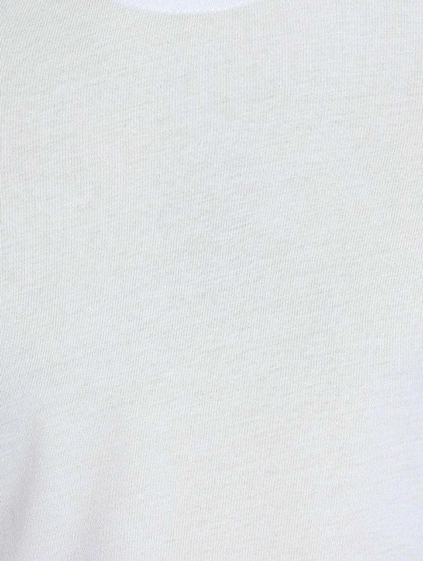 white cotton tshirt - 17095818 - Zoom Image - 5
