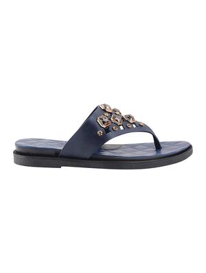 blue toe separator sandals - 17095901 - Standard Image - 2