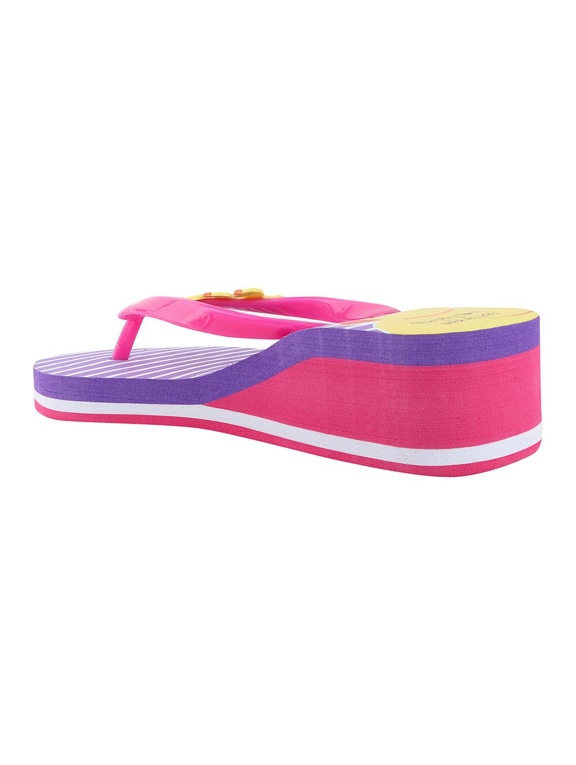 purple toe separator flip flops - 17095902 - Zoom Image - 3