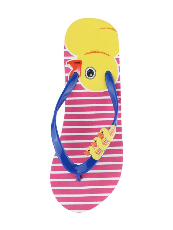 blue toe separator flip flops - 17095905 - Zoom Image - 4
