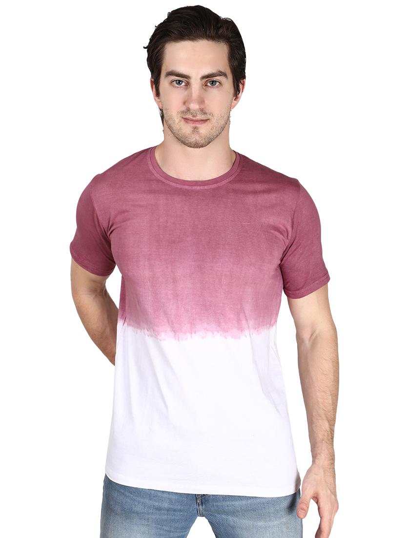 pink tie & dye t-shirt - 17096034 - Zoom Image - 1