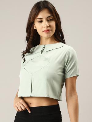 peter pan collar neo mint top - 17096306 - Standard Image - 2