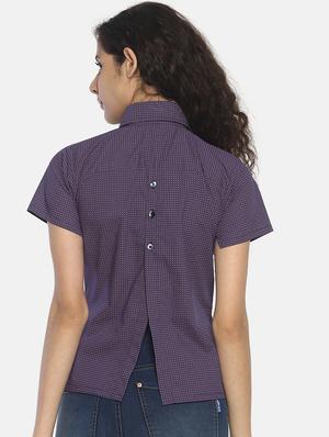button-up printed stylised shirt - 17096335 - Standard Image - 3