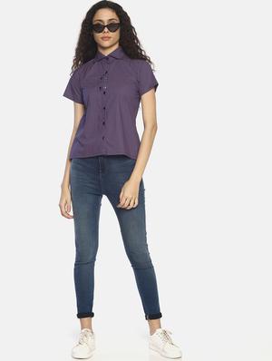 button-up printed stylised shirt - 17096335 - Standard Image - 4