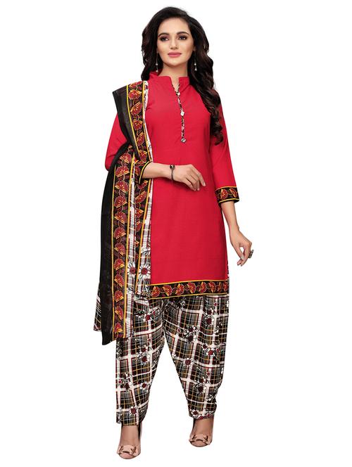 embroidered unstitched suit - 17096415 - Standard Image - 1